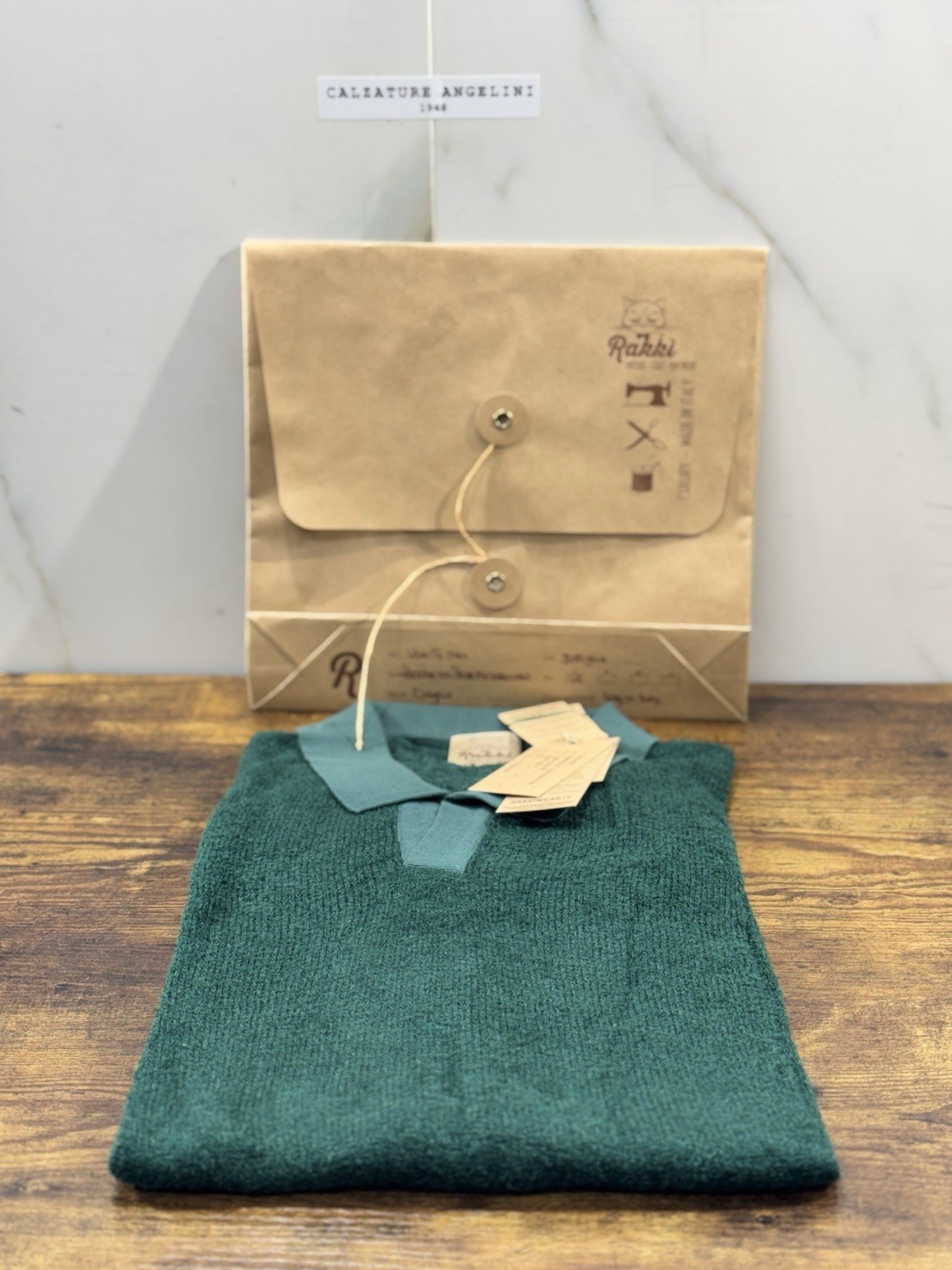 Rakki Polo Modelo Porsche 917 Steve McQueen Verde Botella Ciniglia Hombre 50