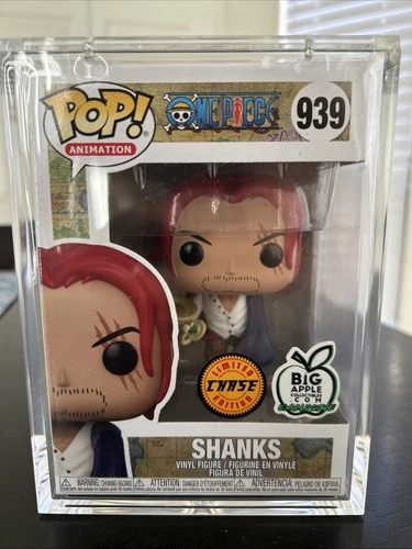Funko Pop! Vinyl: One Piece Shanks Big Apple Chase #939-w/PROTECTOR