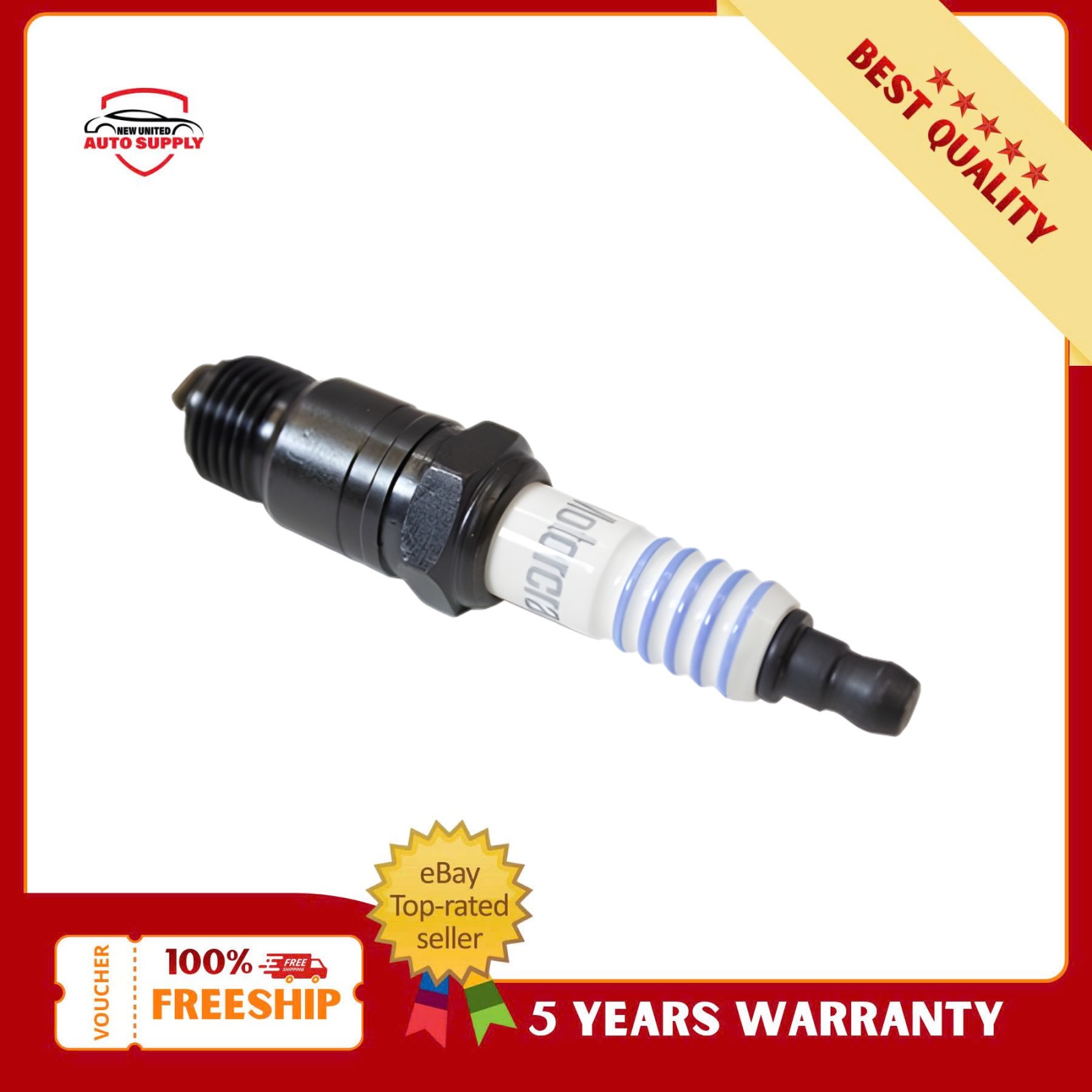 Motorcraft SP-450 Copper Resistor Spark Plug for Ford Mustang E-150 E-250 E-350