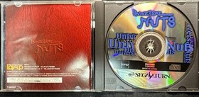 Sega Saturn Software Universal Nuts With Manual Used 1997 Lay-up Japan Retro