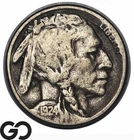 1924-S Buffalo Nickel