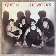 Queen The Works EMC 240014 1 12" Vinyl Music With Inner Sleeve