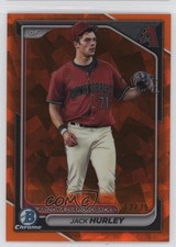2024 Bowman Sapphire Chrome Prospects Orange /25 Jack Hurley #BCP-104 1lq2