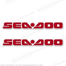 Fits Sea-Doo Decals fits 2005 RXT - Red/White
