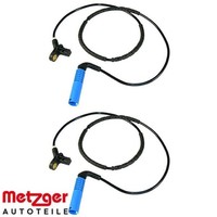 2X Sensor FüR Raddrehzahl Metzger 0900013 2 Sensor Raddrehzahl FüR BMW