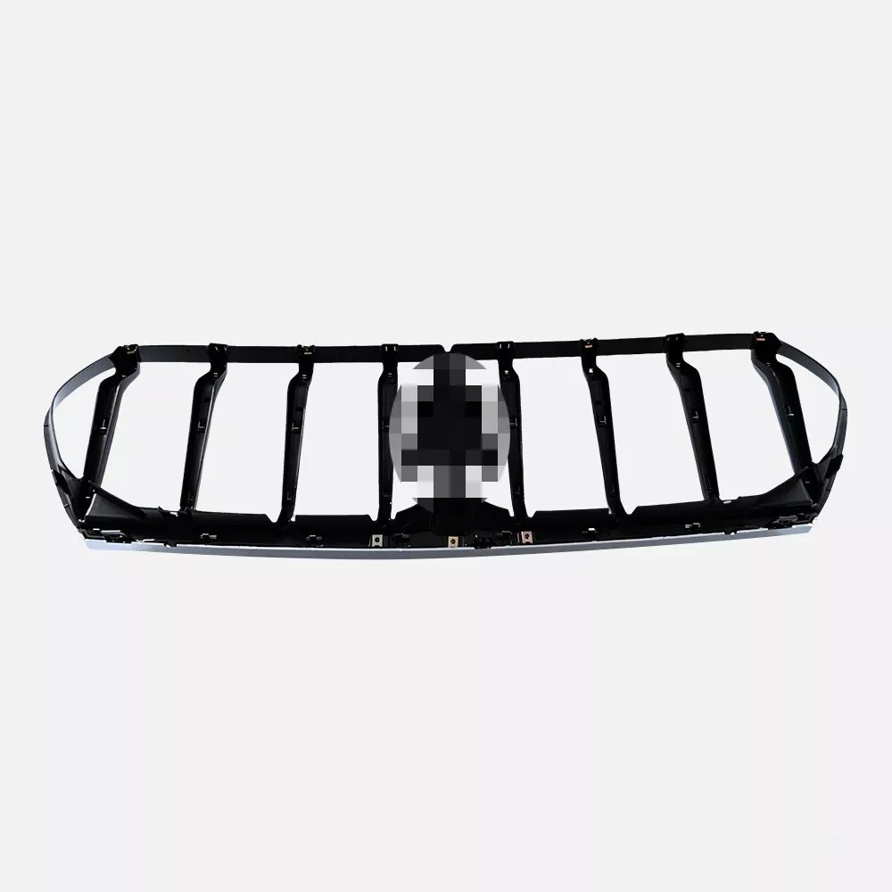 Fits 2017-2024 Maserati Levante Front Bumper Grille Upper Radiator Chrome Black