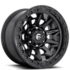 17x8.5 Fuel Wheels D694 Covert Matte Black Off-road Rims 4pcs