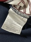 Vintage 1990s Nike Navy Blue Red & White Striped Polyester Shirt Size XL — photo 4