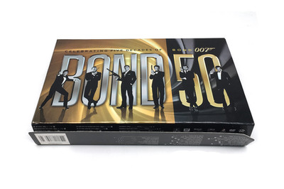 Bond 50: Celebrating Five Decades of Bond 007 DVD 23-Disc Set Sealed