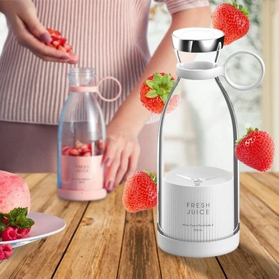 FRILLA Tragbarer Saftmixer, Mini-Mixer USB Smoothie-Mixer - JUCIFY
