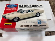 LINDBERG 1/25 1963 MUSTANG II SEALED INSIDE K...