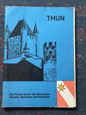 Vintage Booklet  Thun 1968 Switzerland German Language