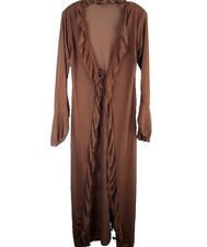 Unbranded Dress Women M/L Maxi Romantic Femme Ruffle Ethereal Angelic Victorian