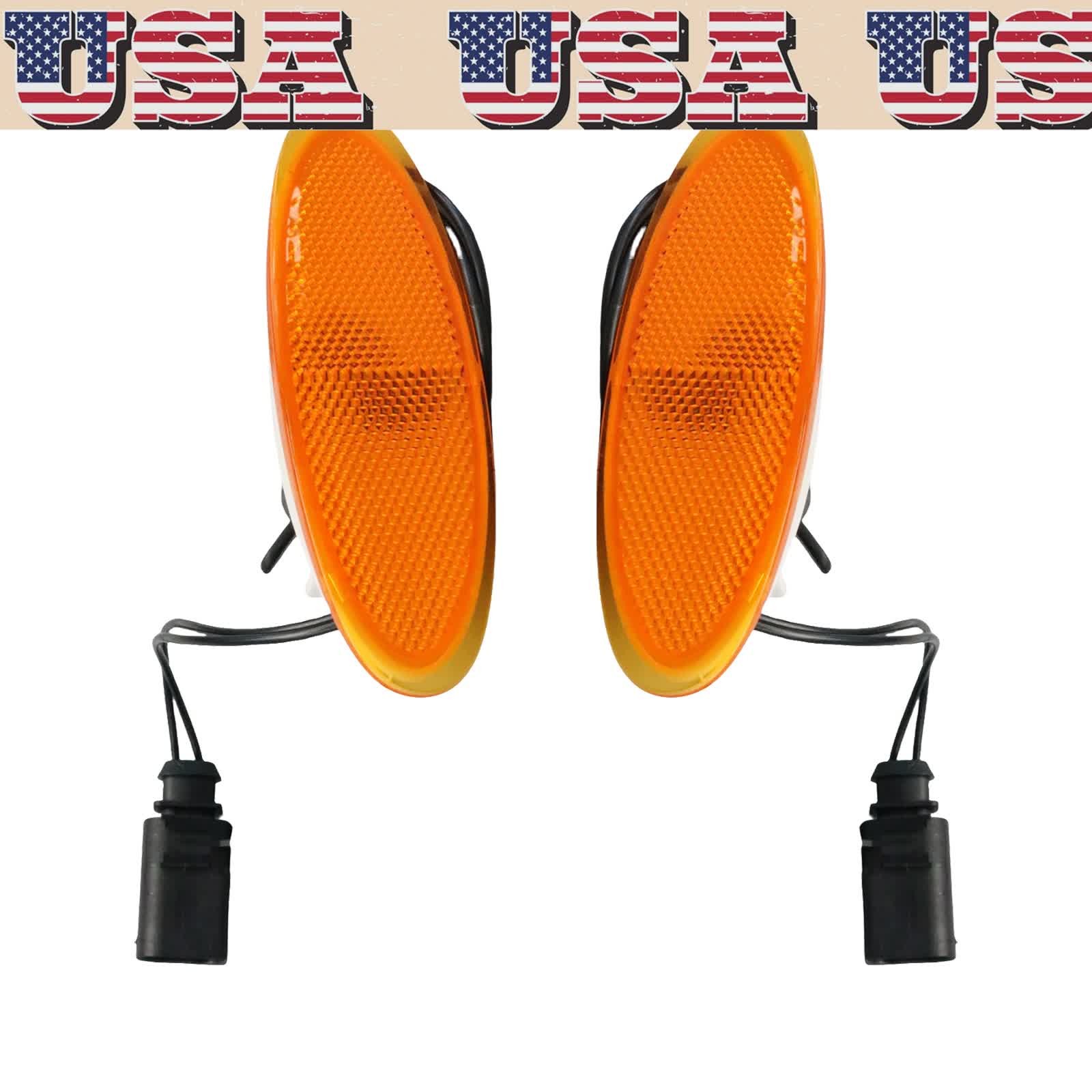 Front Bumper Left+Right Side Marker Light for Bentley Continental GT GTC 04-11