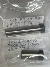 Headed Press-Fit Drill Bushing 1/4&rdquo;IDx1/2&rdquo; ODx1-1/8&rdquo;L| #7x1/2x1&rdquo; Qty.2 (26M47)