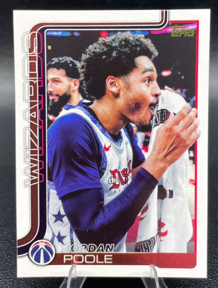 2025-26 Topps Flagship - Jordan Poole - #94 Golden Mirror Wizards