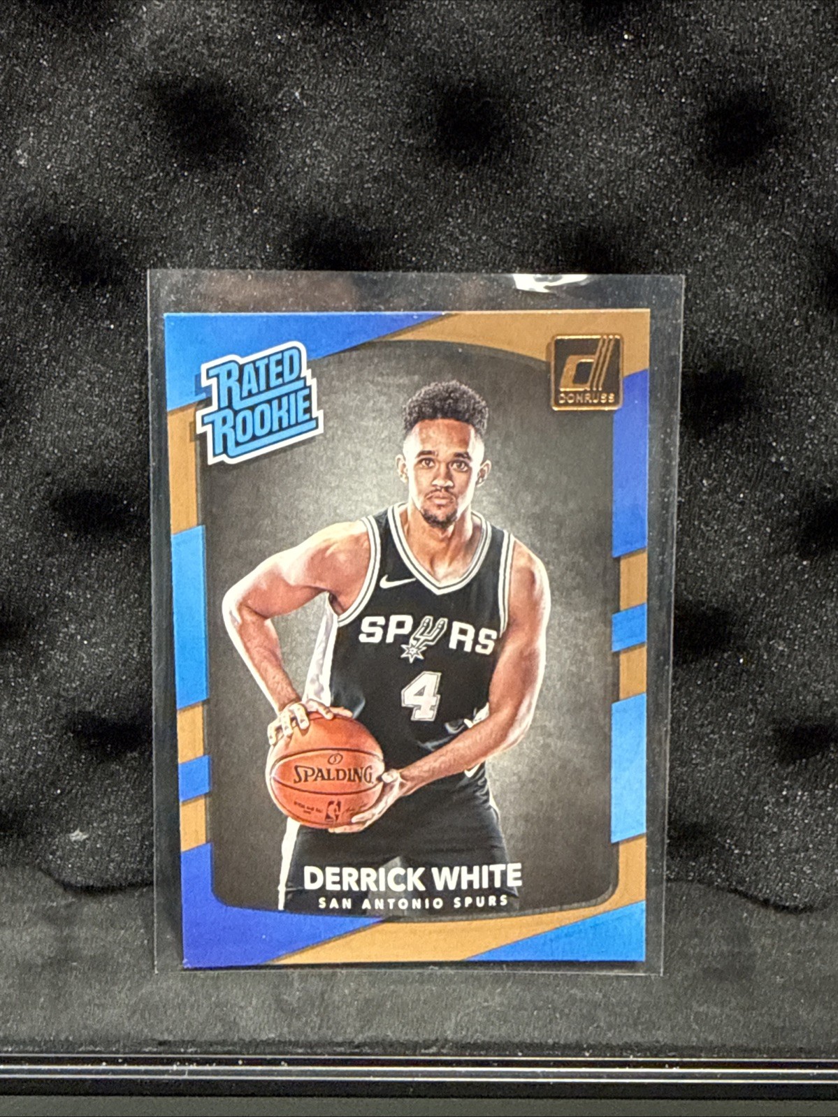 Derrick White 2017-18 Panini Donruss RC Rated Rookie #172 San Antonio Spurs