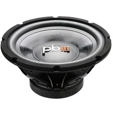 PowerBass PS-12 - 12" Single 4-Ohm Subwoofer