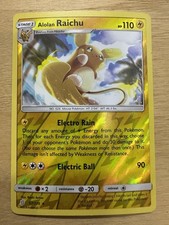 Alolan Raichu 57/236 Sm-Unified Minds Reverse Holo Rare Pokemon Card on eBay