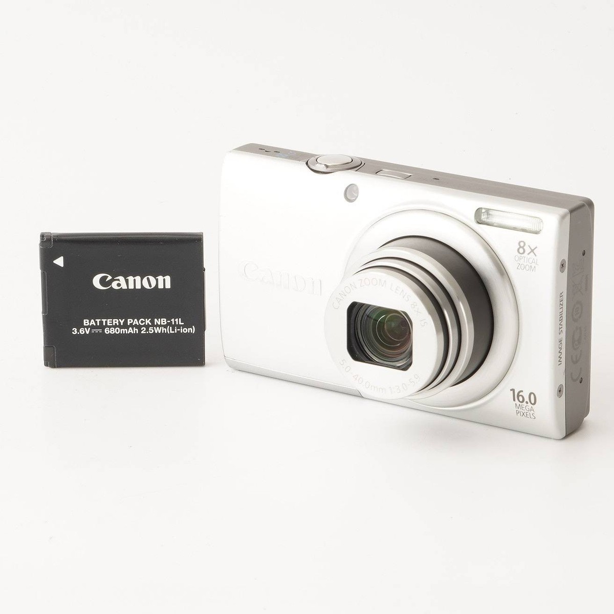 Canon PowerShot A4000 IS Silver 8x Optical Zoom | eBay