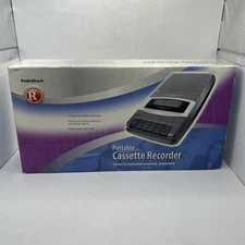 RadioShack Portable Cassette Tape Recorder CTR-111 14-1117 Open Box New