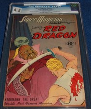 SUPER MAGICIAN COMICS VOL 5 #7 CGC 4.5 WALTER B. GIBSON COPY, CREATOR THE SHADOW