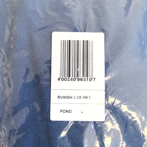Cabela's Para Hombres L Riverwash Jersey Camiseta Azul Estanque Algodón Bolsillo Cuello Redondo Nueva - Imagen 14 de 17