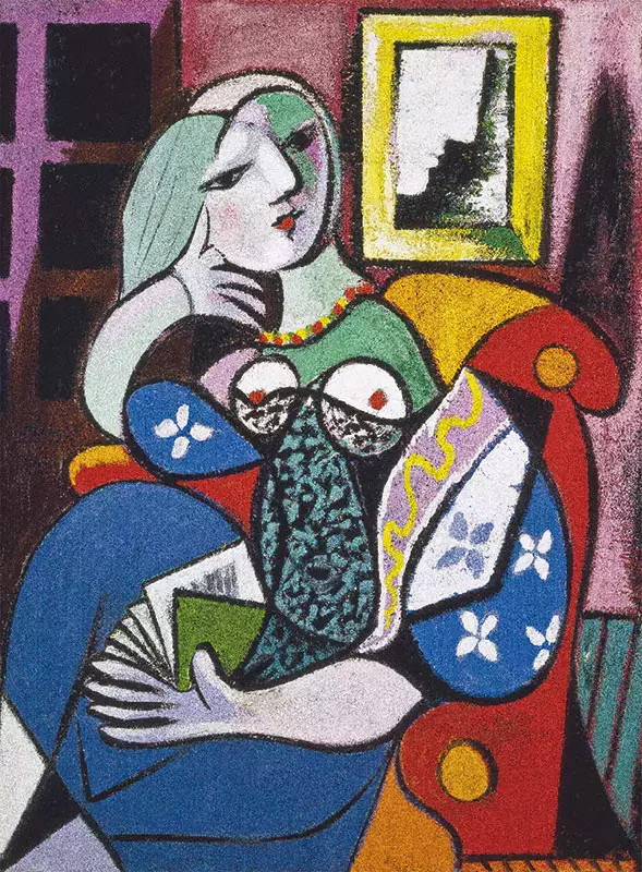 9001890534140 Puzzle 1000 elementów. Picasso, Kobieta z ksik Piatnik