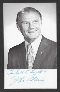 John Glenn (1921 2016) astronaut signed photo
