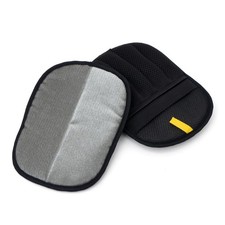 Pet Hair Removal Gloves for Dogs & Cats - Electrostatic Grooming & Black
