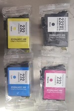 Ink Catridges Replacement 232 XL-Black, Cyan, Magenta, Yellow