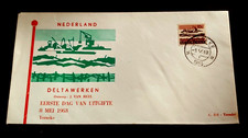 1963 DELTAWERKEN SPECIAL COVER NETHERLANDS NEDERLAND (K8)