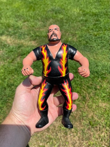 Vintage 1988 WWF LJN Bam Bam Bigelow 8 Wrestling F...
