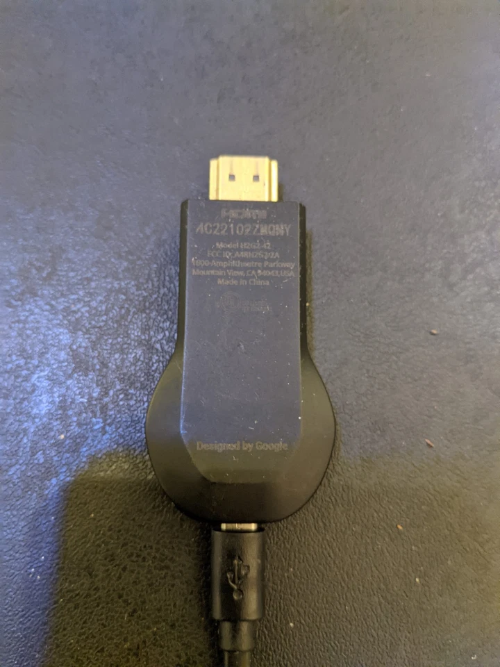 Google Chromecast Media Streamer - Black Electronic  - Image 2 of 3
