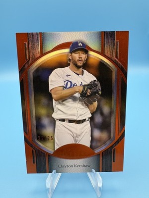 2025 Topps Five Star - Clayton Kershaw #4 Orange /25