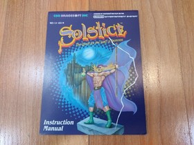 Nr MINTY BOX CIB Solstice completo in nintendo nes da collezione qualit&agrave; lotto PULITO