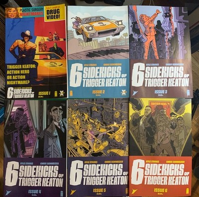 6 Sidekicks of Trigger Keaton 1-6 Complete Set Image Comics