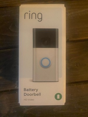 Ring - Battery Doorbell Smart Wi-Fi Video Doorbell