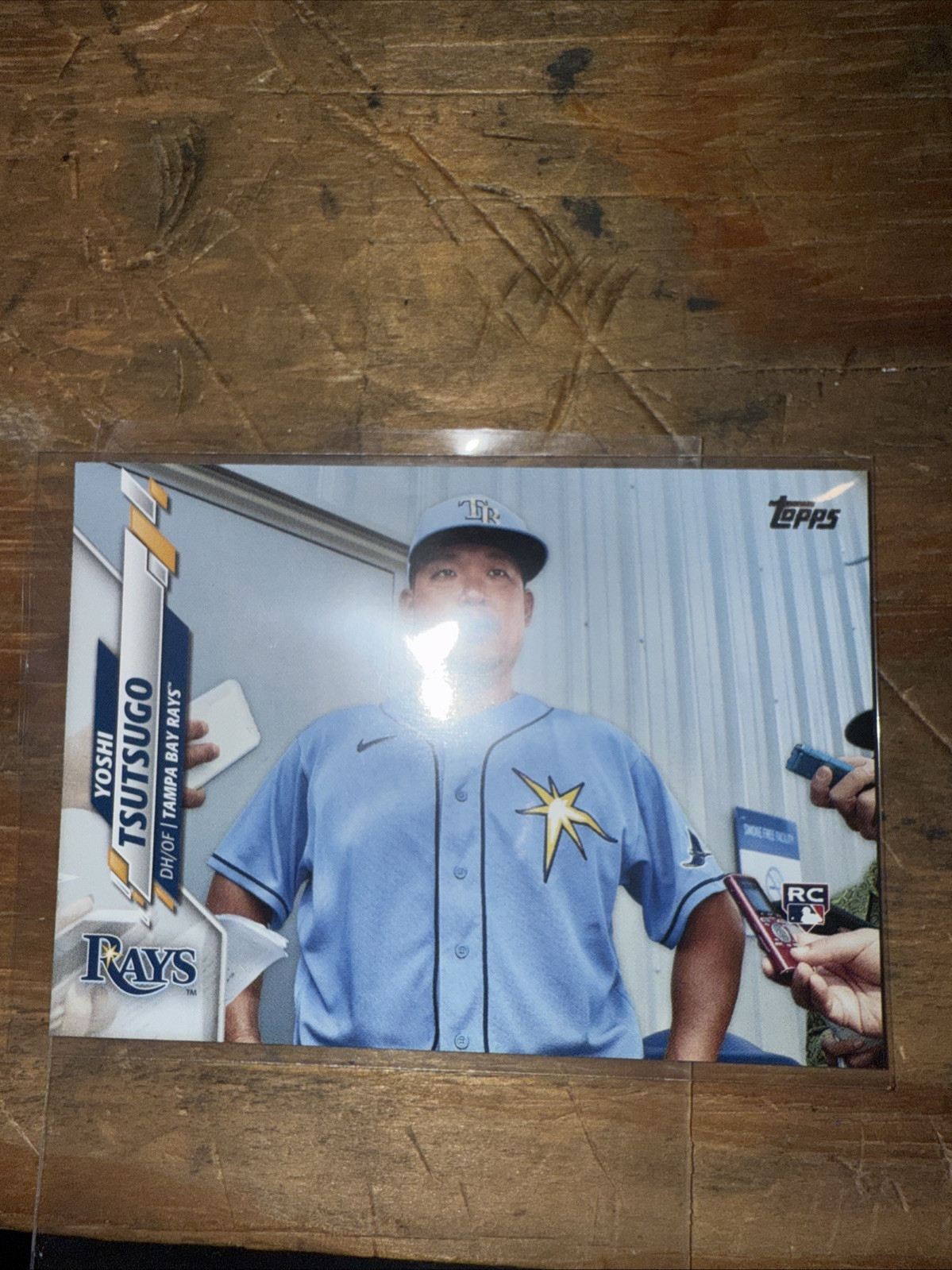 2020 Topps Update Series - SP Photo Variation #U-65 Yoshi Tsutsugo (RC)