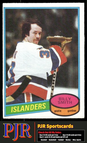 Billy Smith #60 1980 O-Pee-Chee card