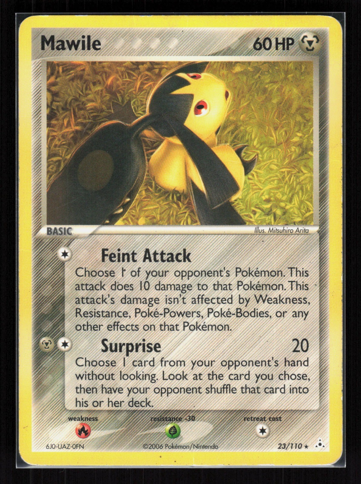 Mawile Rare Pokemon Holon Phantoms 23/110 HP