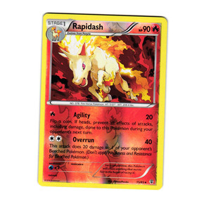 Rapidash 15/83 XY Generations Reverse Holo Rare
