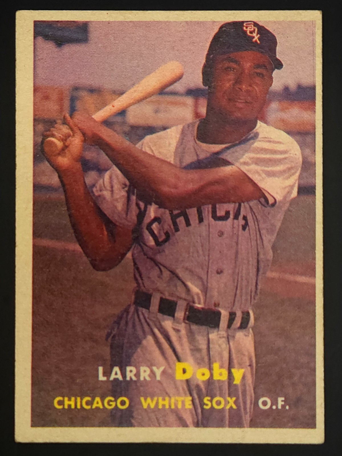 1957 Topps - Larry Doby #85 Chicago White Sox EX
