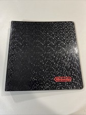 Nintendo Media Kit Binder Only Vintage Original