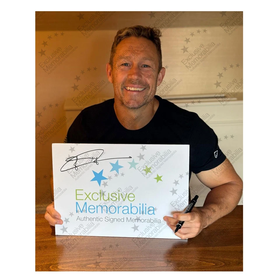 Футболка регби Англии с автографом Джонни Уилкинсона памятная чемпионская '03 - Изображение 4 из 4