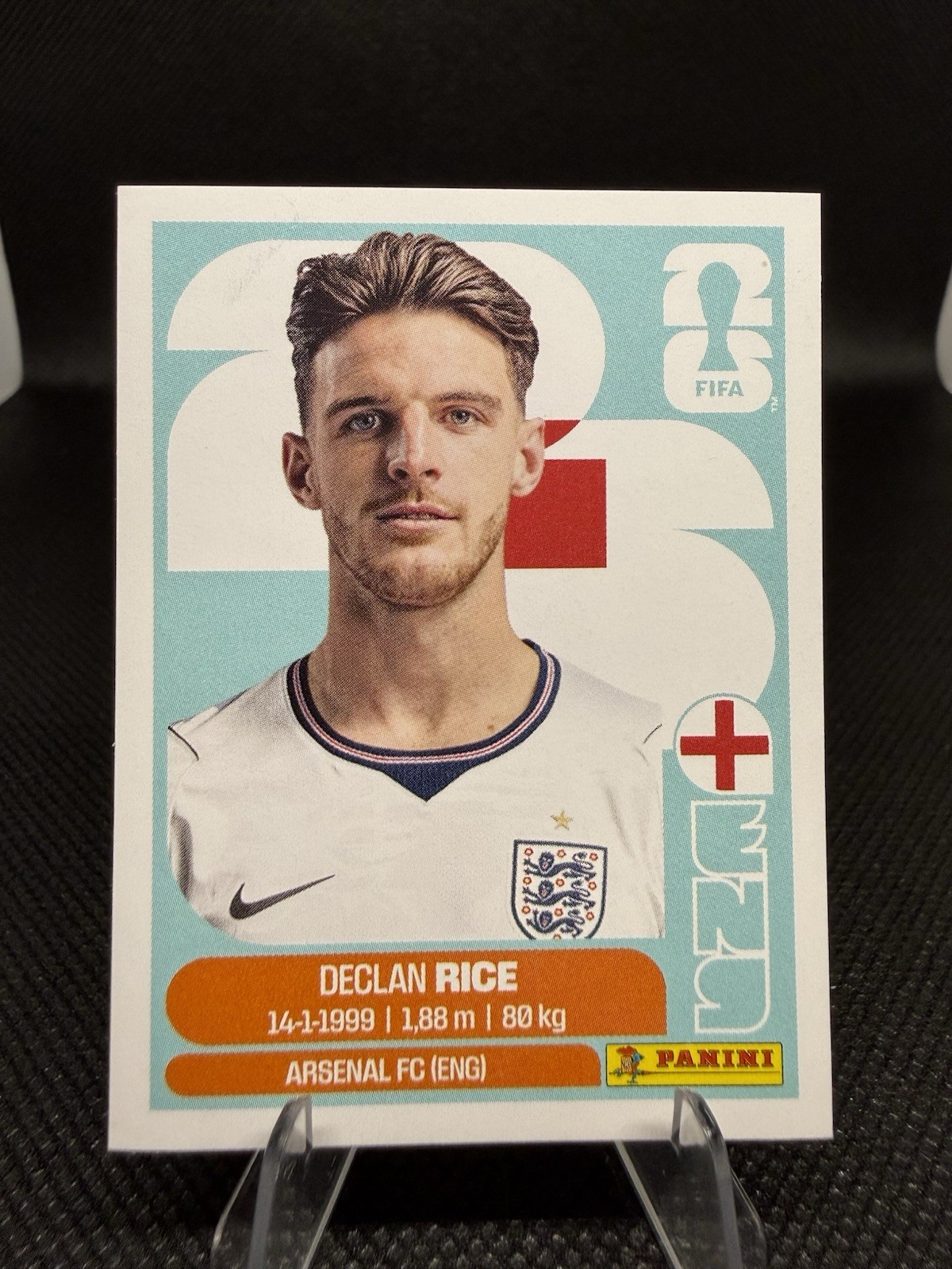 2026 Panini FIFA World Cup Sticker Declan Rice #ENG 10 - England