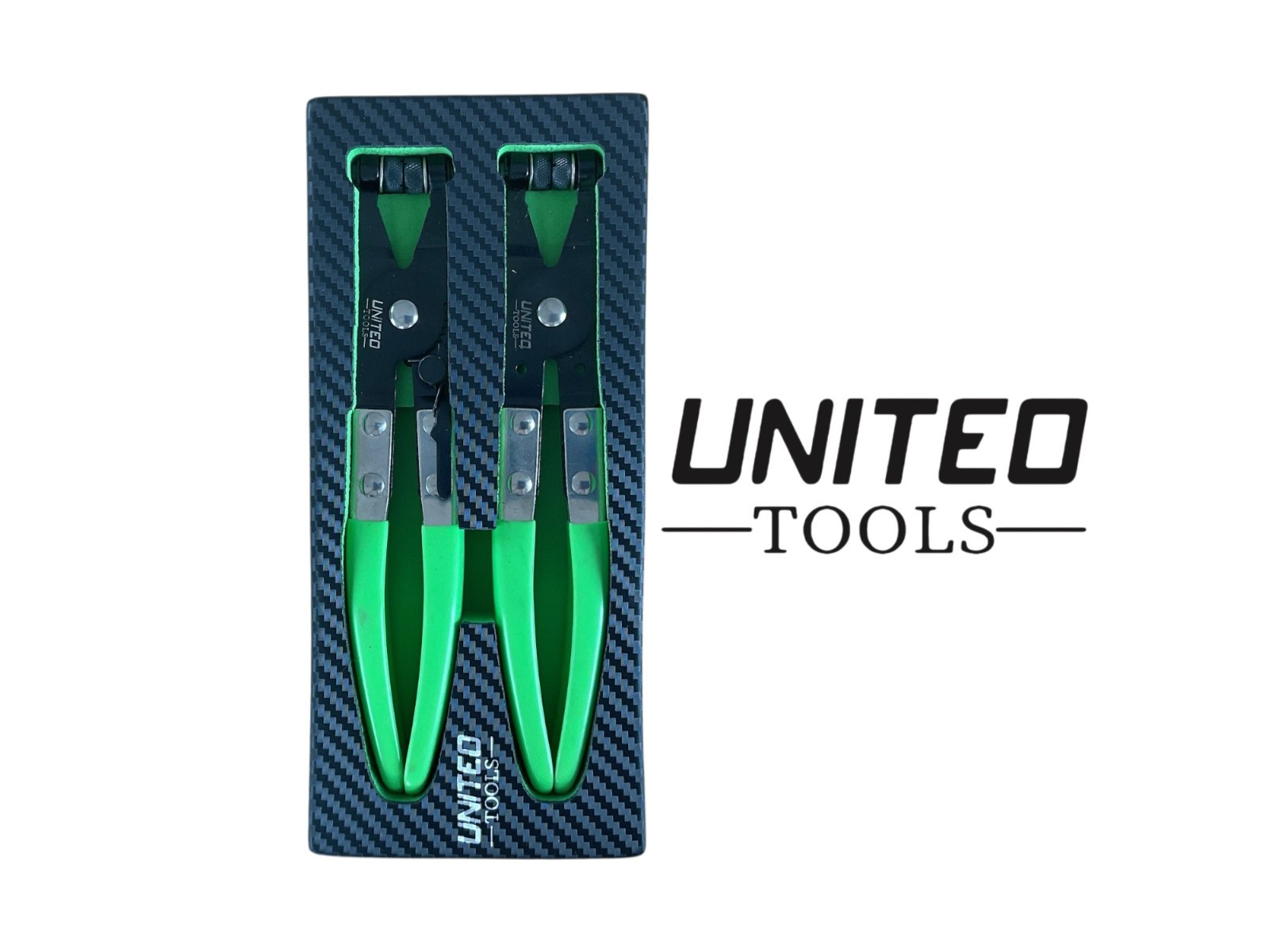 Hose Clip Pliers 2 Piece Set Clamp Removal Work Tools