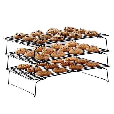 Antihaft-Backblech aus Stahl mit Grillrost, Grillrost von Raffr3209