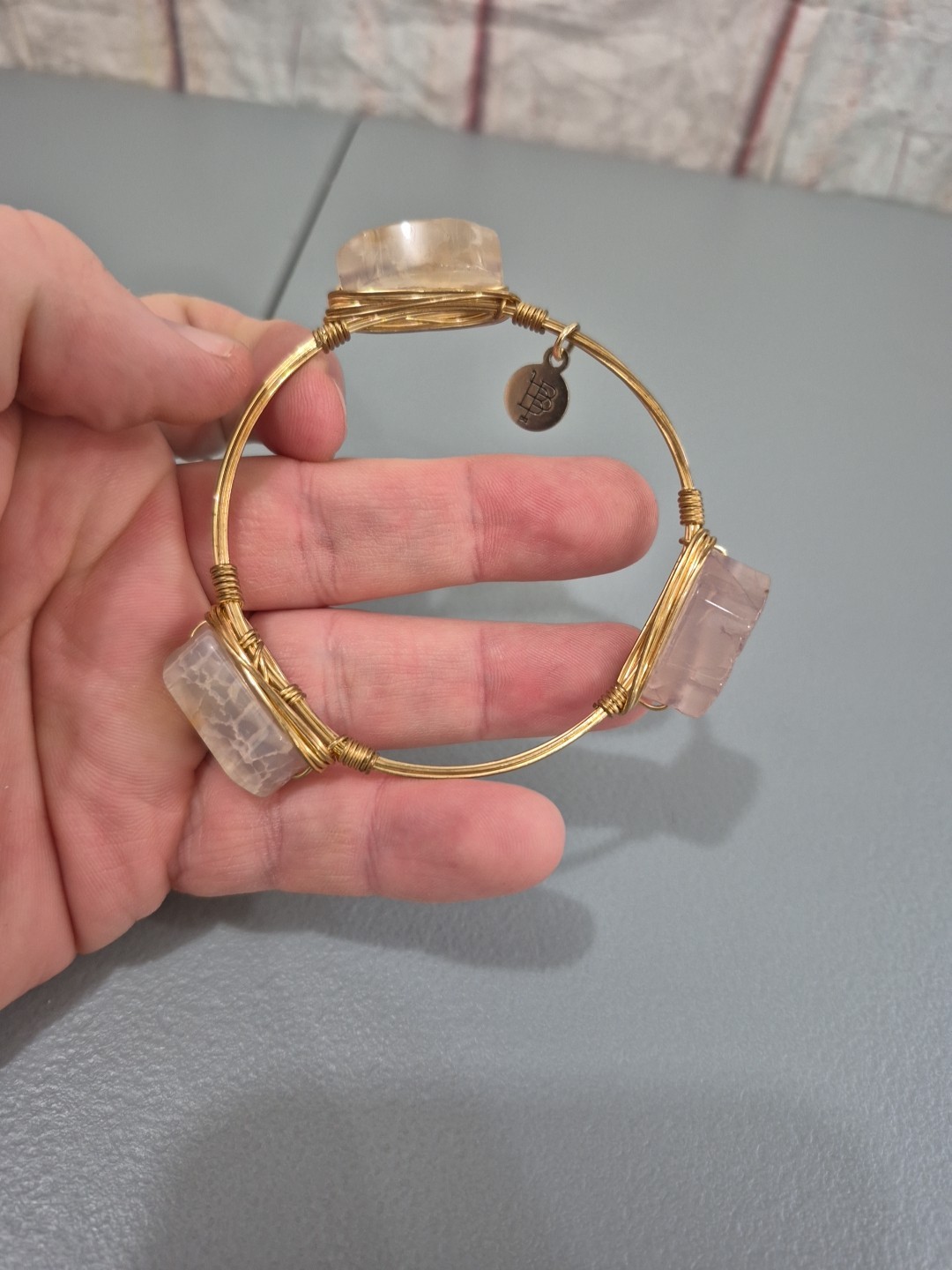 Four Bourbon And Boweties Bangles Bracelets Goldt… - image 9