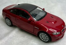 2009 BMW M3 Coupe Diecast Model Car Red 1/36 scale - Kinsmart KT5348